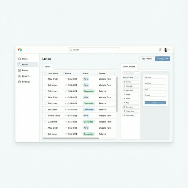 Megaform — Lead management platform